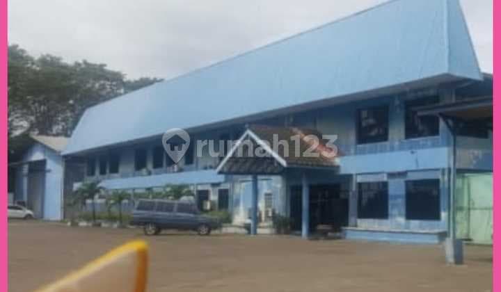 Dijual Pabrik di Cikande. Lt 37000m2. Lb 12000m2. Shm. Siap Pakai