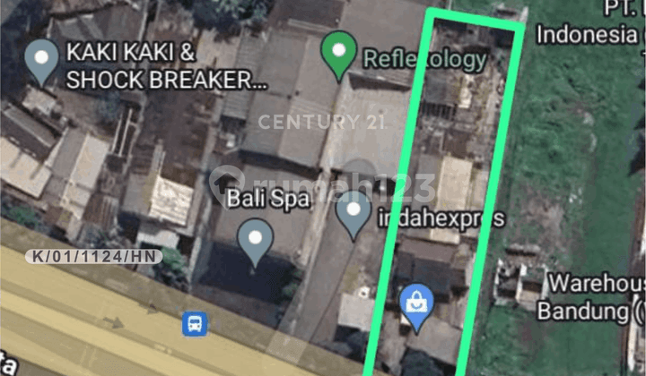 Land and Building Xpabrik Mainroad on Jl Soekarno Hatta Bandung