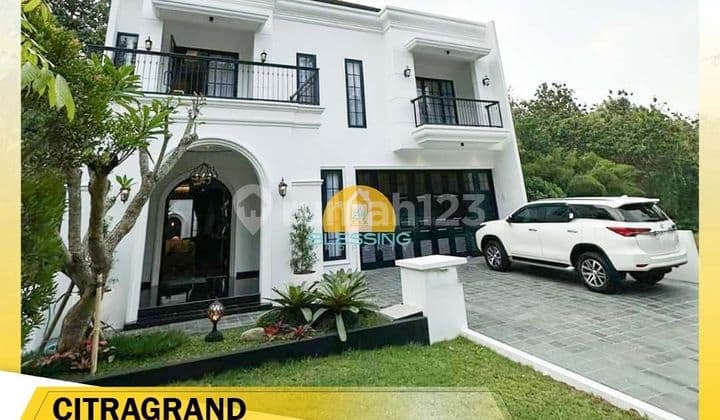 Dijual rumah furnished modern citragrand sambiroto semarang