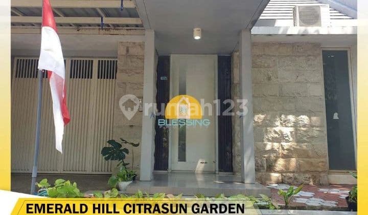 Disewakan rumah furnished bagus Emerald Hill Citrasun Garden