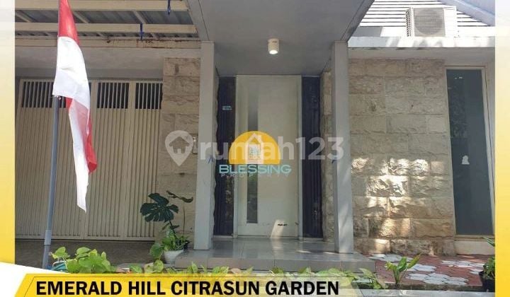 Disewakan rumah furnished bagus Emerald Hill Citrasun Garden