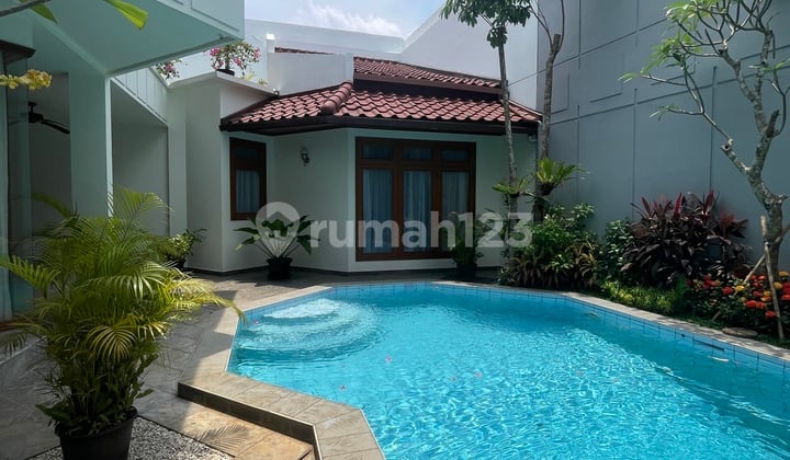 Rumah Modern Tropis Bagus 5kt Di Pondok Indah Jaksel