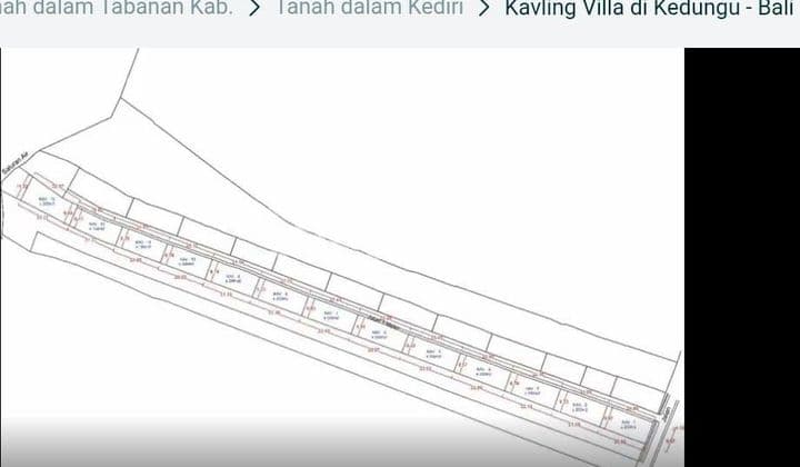 Jual kavling untuk Villa Kedungu Bali