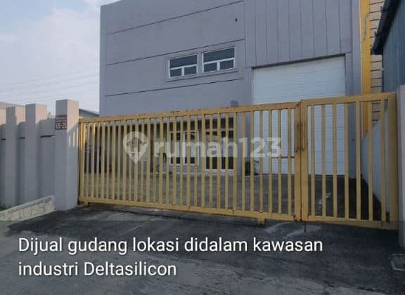 Beutiful View And Luxurious Cool And Nice Wonderful Warehouse Or Factory In Giic Delta Mas Lippo Cikarang. Can Be Used Directly In The Industrial Area.