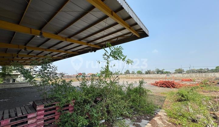 DISEWA Lahan Industri Jalan Raya Propinsi Lemah Abang Cikarang Bekasi Luas 9.5 Ha
