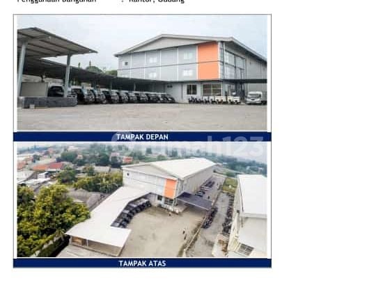 Dijual Pabrik Bekasi Barat Luas 8090 M2