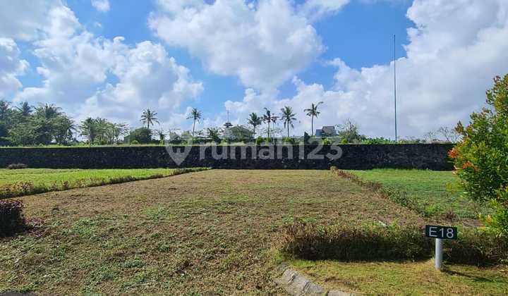 DIJUAL Tanah Exclusive Ciputra Beach Resort Bali Luas 12 x 25