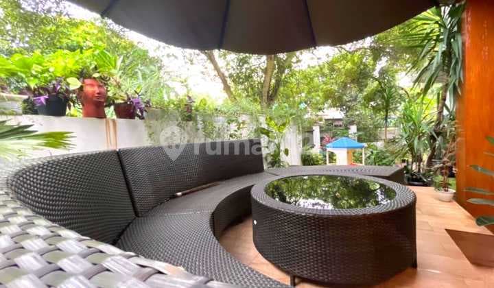 Luxury House in BSD 500 Meters Semi-Furnished Very Good and Ready to Occup