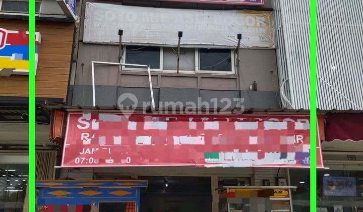 Turun Harga !!! Dijual Ruko 2 Lantai di Area Komersial Freshmarket Kota Wisata Cibubur