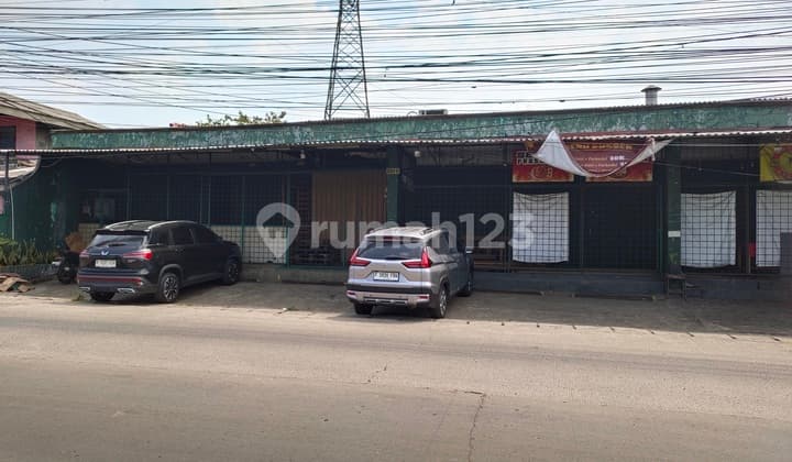 Jual Tanah & Bangunan Bagian Depan Ada 5 Unit Ruko Bagian Belakang Bisa Untuk Produksi