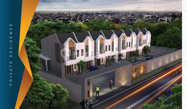 Rumah Komplek Ready di Daerah Karya, Helvetia