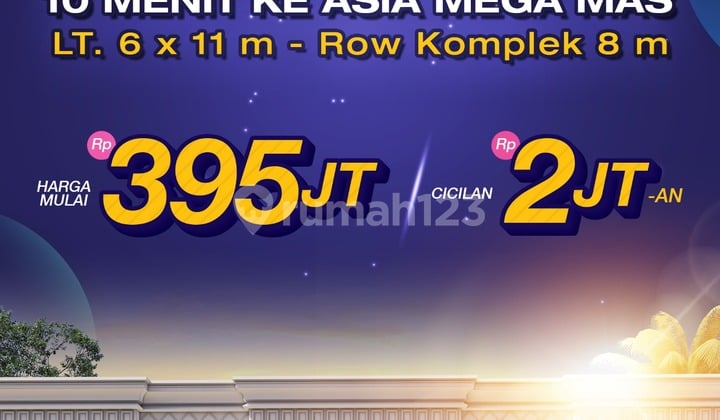 Perumahan baru 1 lantai daerah pancing hanya 300 jutaan
