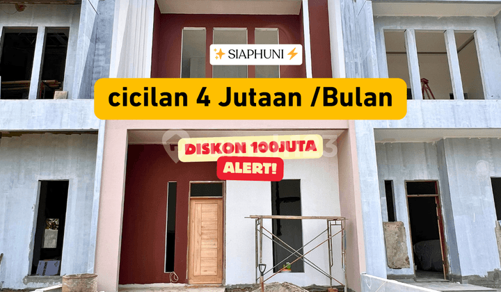 Rumah Baru 2 Lantai sudah SHM, Daerah Johor