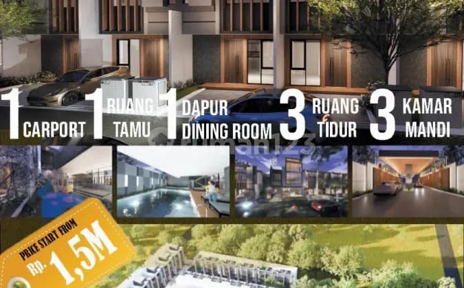 Royal Residence, a luxurious modern complex, located in Krakatau.