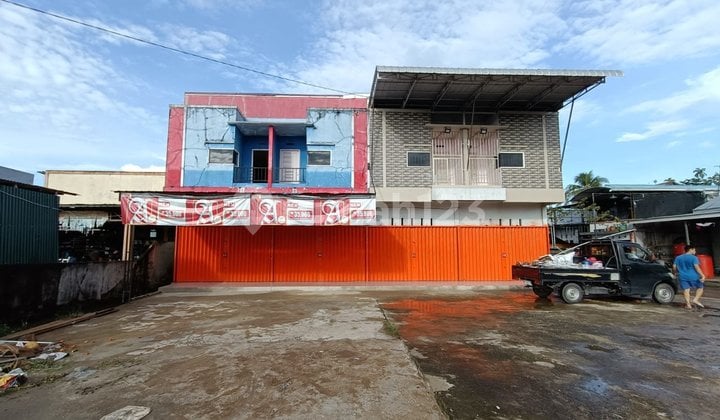 Ruko 4 Unit Berderet Kota Baru Perdamaian Siap Pakai