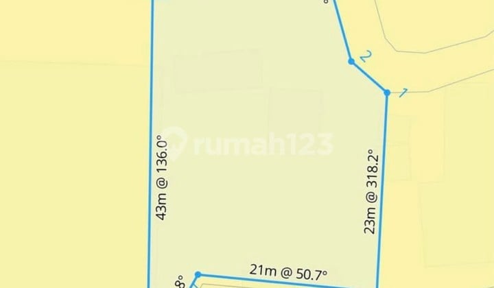 For Rent: 10 Are SHM Land in Padonan, Canggu