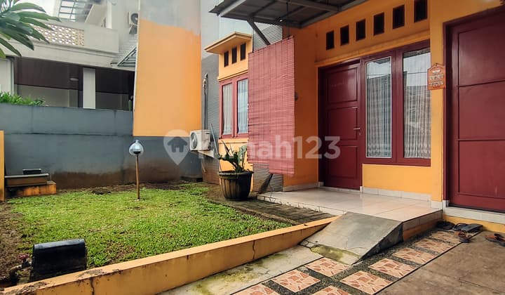 Turun Harga! Rumah 2 Lantai Siap Huni, Lebar 8, Nusa Loka Bsd Nusaloka, Bonus Taman Depan Belakang, Row Jalan Besar
