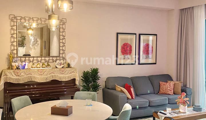 Saumata Apartment 2BR, Alam Sutera, Furnished, Private Elevator, High Floor, City View