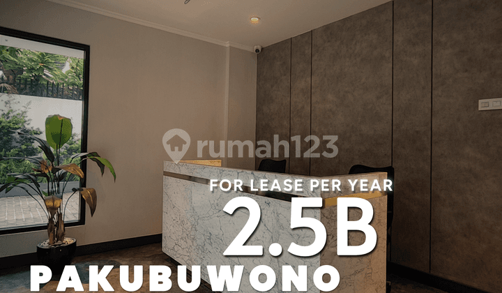 Rumah Mewah 2 Lantai Ex Kantor Office, Pakubuwono Jakarta Selatan, New Renovation With Interior Design,
