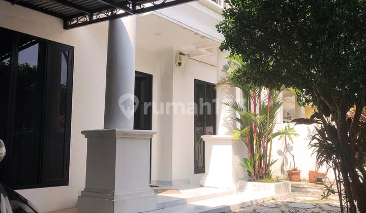 Rumah Baru 2 Lantai, Villa Melati Mas Vista Serpong, Furnished, American Classic, Lebar 12