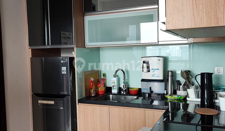 Turun Harga! Apartemen Menteng Park Diamond, 2 BR, Furnished, Private Lift, Lantai Rendah