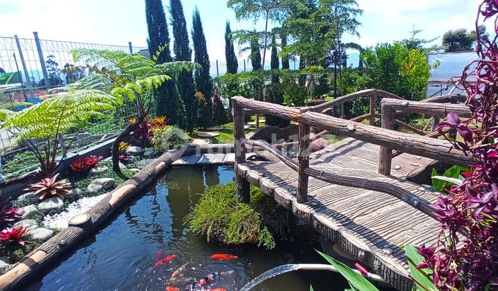 Villa Mewah Beserta Cottage Pemancingan Ikan Di Ciwidey Bandung