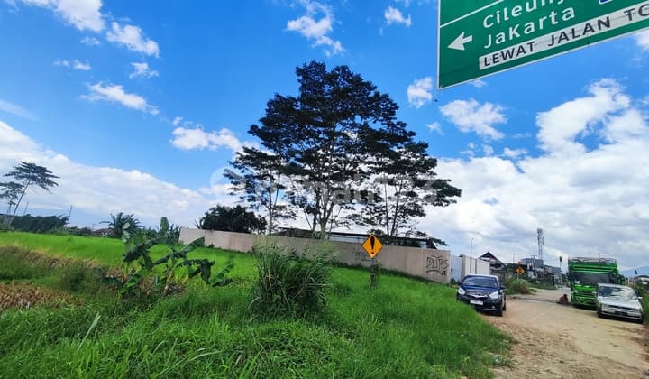Tanah Di Dekat Gerbang Tol Soreang Siap Bangun