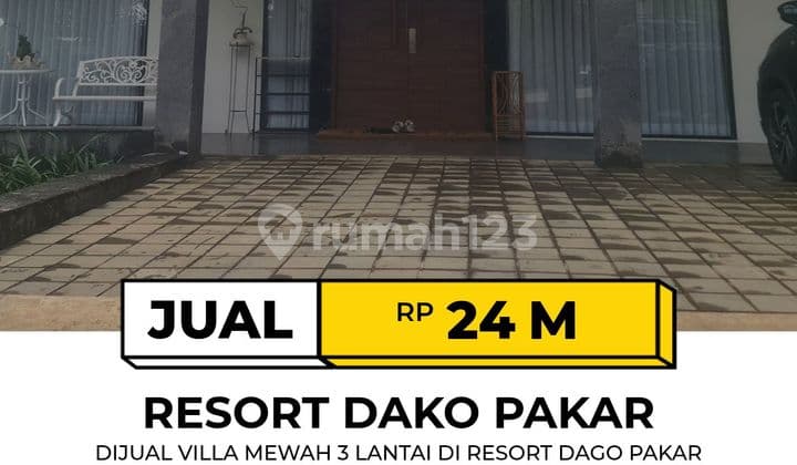 For Sale: Luxurious 3-Story Villa in Dago Pakar Resort, Bandung