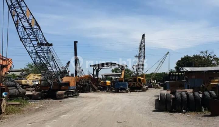 Dijual Gudang & Tempat Parkir Alat Berat Di Dupak Rukun Surabaya
