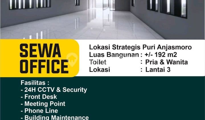 Office / Kantor Di Puri Anjasmoro Raya