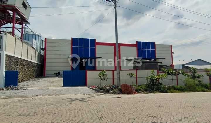 Large Warehouse, Good, Ready to Use, and Has a Wide Parking Area in the Industrial Area