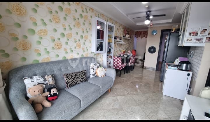 Dijual Murah Apartemen Riverside Muara Karang Tipe 3 BR 2 Kamar Mandi Ukuran 83.51 Sqm Fully Furnished