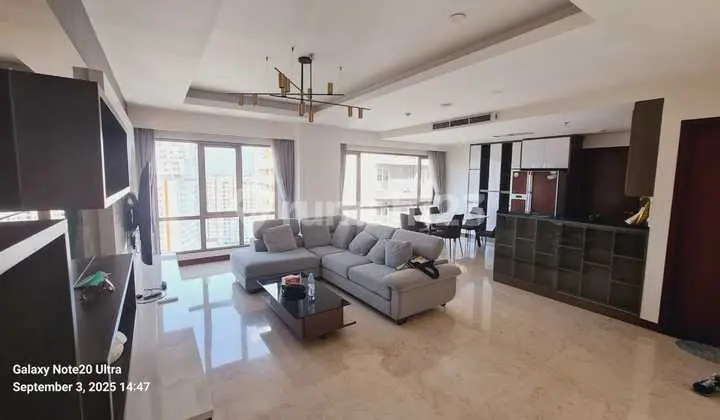 DIJUAL CEPAT APARTEMEN MEWAH HEGARMANAH FULL FURNISH PRIVATE LIFT HARGA MIRING