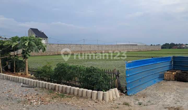 DIJUAL LAHAN HARGA DI BAWAH PASAR UNTUK GUDANG /CLUSTER PERUMAHAN DEKAT GBLA AKSES TOL SUMARECON