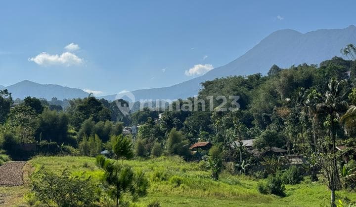 Tanah Luas 400m2 Dekat Aliran Kali Di Puncak Cisarua Bogor