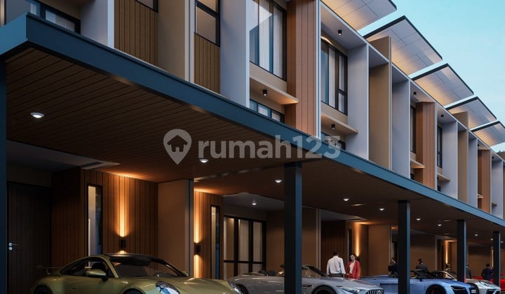 rumah one gate system 1 M an dekat Mall MRT & Tol Lebak bulus jakarta selatan