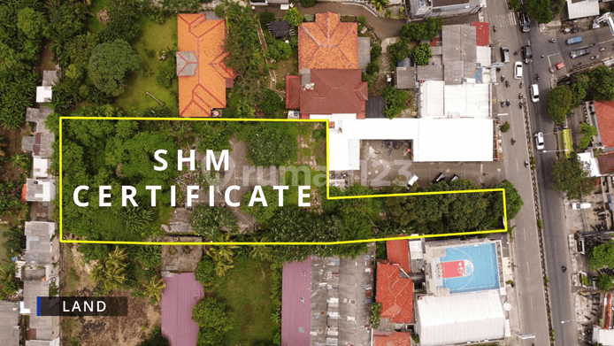 TANAH 2.304 M2 DI PANCORAN MAS, DEKAT STASIUN DEPOK