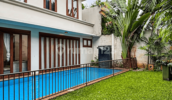 Siap Huni, Rumah Benda Kemang, 2 Lantai, SHM, Bebas Banjir