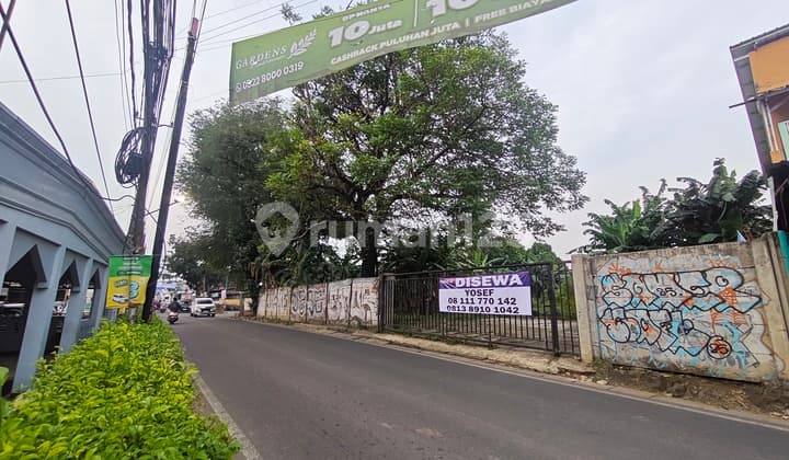 For Rent Strategic Land on Saidan Patun Street, Buaran, Serpong District, South Tangerang