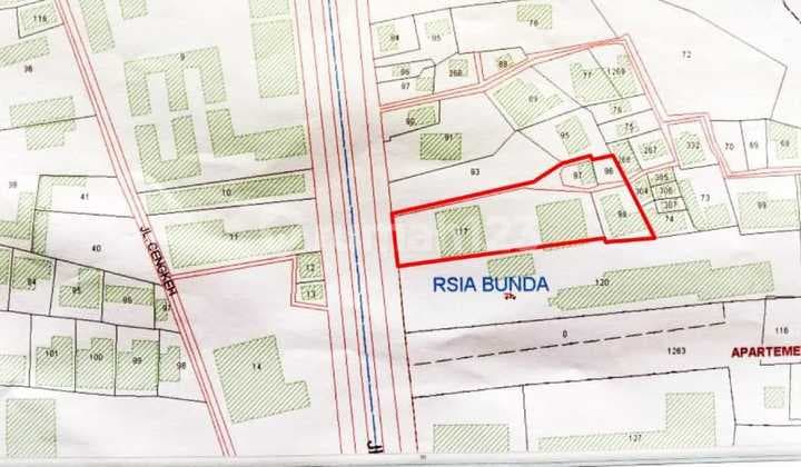 Dijual Tanah Margonda Depok Lokasi Premium