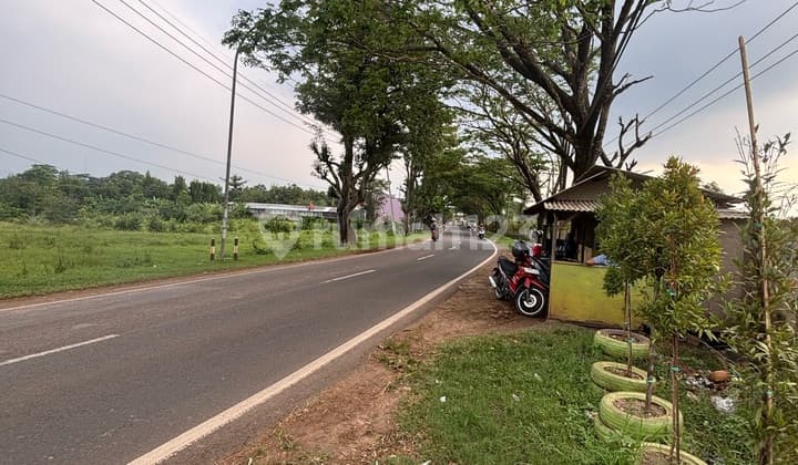 Industrial Land For Sale On Main Road Subang West Java