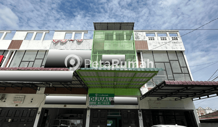 Dijual Ruko Jl Karya Wisata - Daerah Johor Cocok untuk Usaha