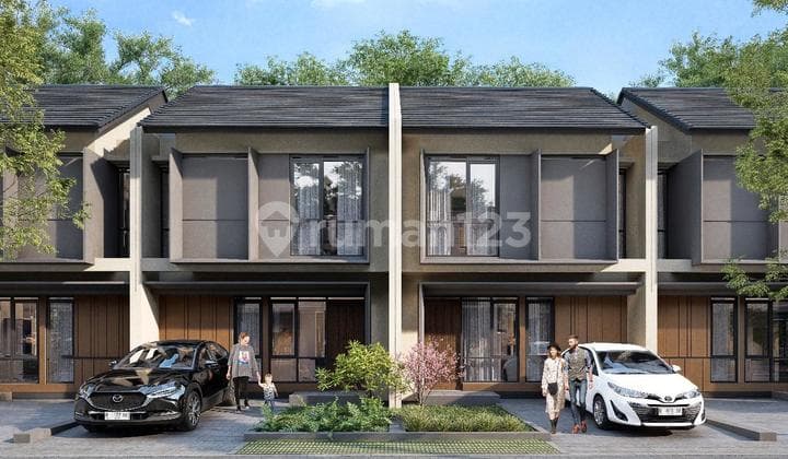 Rumah Baru 2 Lantai Murah di Komplek Alam Asri Village Cimahi