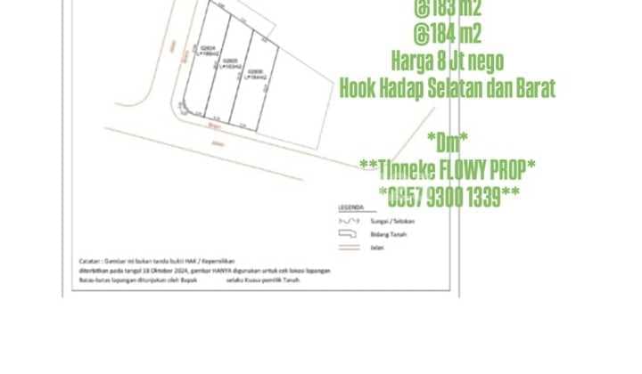 Sell Cheap Land Plots in Akasia Budi Indah Cluster Bandung