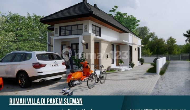 Rumah Villa Free Gazebo di Pakem Sleman 5 Menit Wisata Kaliurang