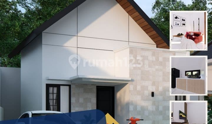Rumah Modern 20M Jl Raya Berbah 5 Menit Blok O,Itda,Jec di Berbah