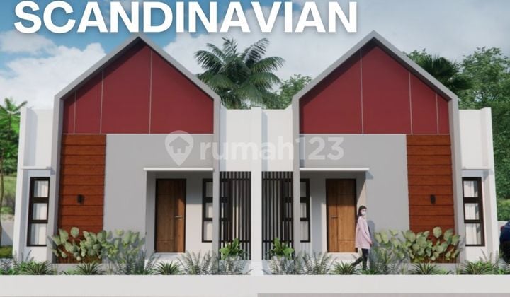 Rumah Scandinavian di Karangmojo Gunungkidul Dekat Wonosari Kota