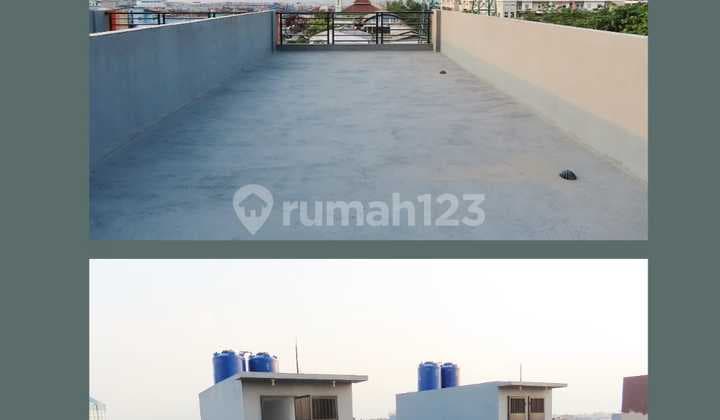 Ruko Muara Karang 4.25 X 25 Kosongan 3.5 Lantai SHM Bagus