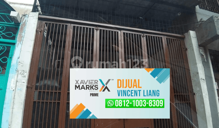Ruko di Jl Laksa Jembatan Lima 4x40 Kosongan 3.5 Lantai SHM Bagus