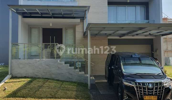 Rumah 10X25 Golf Island Serenade Semi Furnished 3 KT View Danau